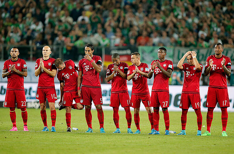Enttäuschung pur: Die Bayern kriegen im Supercup einfach kein Bein mehr auf die Erde.