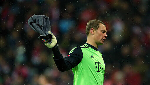 Manuel Neuer war nach Abpfiff bedient. Manuel Neuer war nach Abpfiff bedient.
