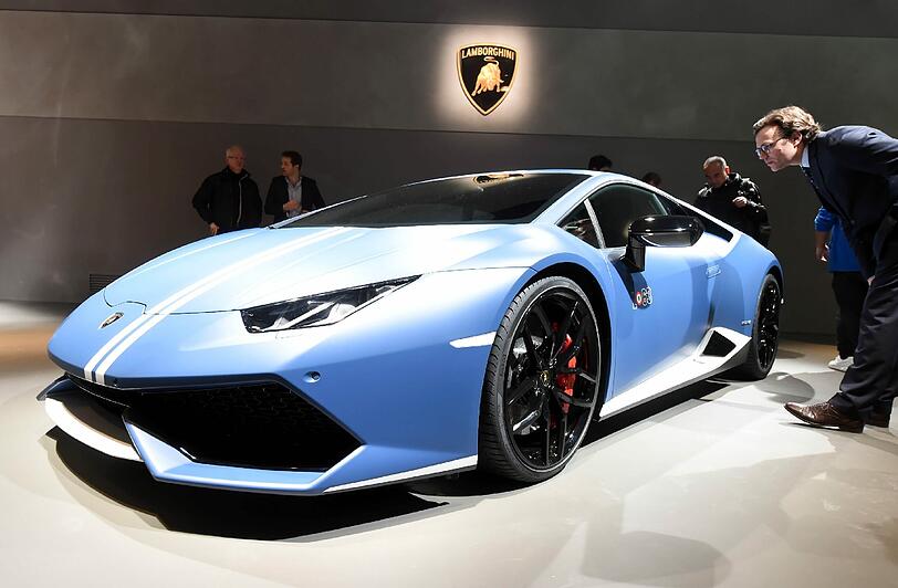 Ein Lamborghini Huracan Avio
