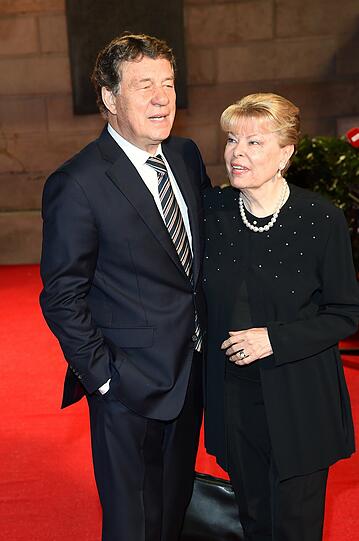 Otto Rehhagel mit Frau Beate
