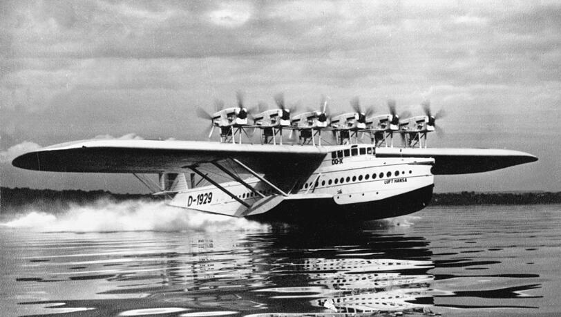 Große Fußstapfen: Silvius Dorniers Vater Claude entwickelte das Wasserflugzeug "Do X", das 1929 gebaut wurde und als berühmteste Maschine aus dem Hause Dornier gilt.