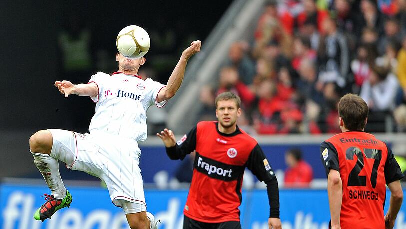 Gegen Frankfurt kassierten die Bayern die erste Niederlage der Rückrunde.