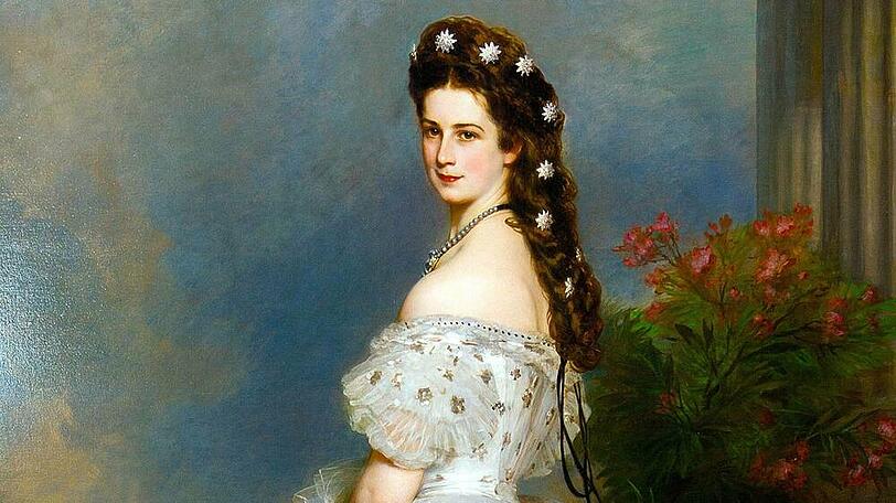 Das wohl berühmteste Porträt von Kaiserin Elisabeth.