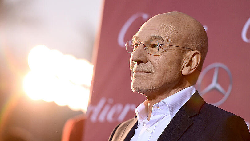 Patrick Stewart - hier Anfang Januar in Palm Springs - darf bei "X-Men" wohl nicht mehr mitspielen Patrick Stewart - hier Anfang Januar in Palm Springs - darf bei "X-Men" wohl nicht mehr mitspielen