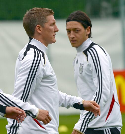 Training der DFB-Elf am Montag vor dem Spiel gegen Italien