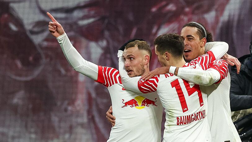 Leipzig setzte sich zuhause gegen Heidenheim durch.