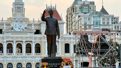 Vietnams Landesvater Ho Chi Minh wird bis heute tief verehrt. (Archivbild)