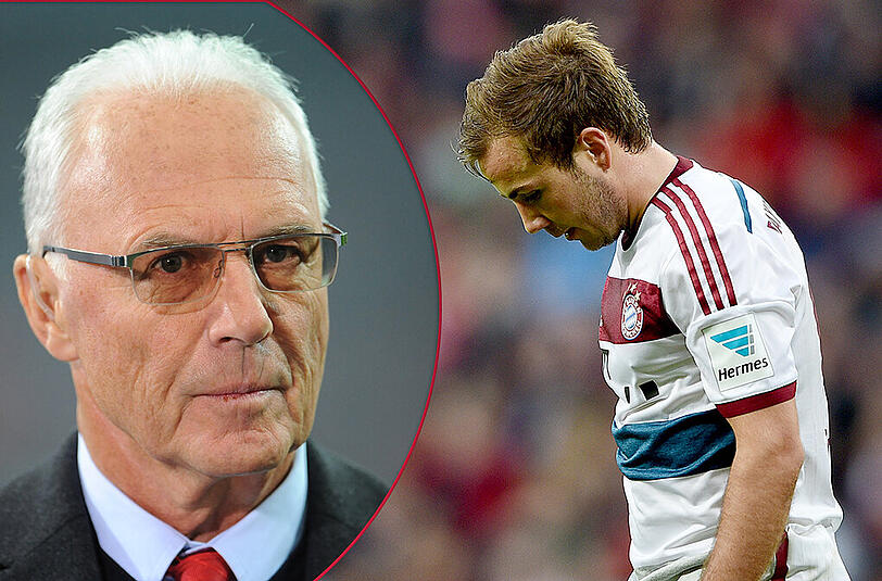 Beckenbauer kritisiert Mario Götze