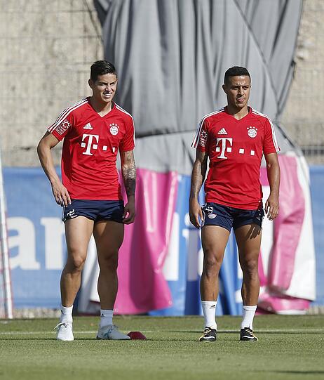 James mit Thiago.