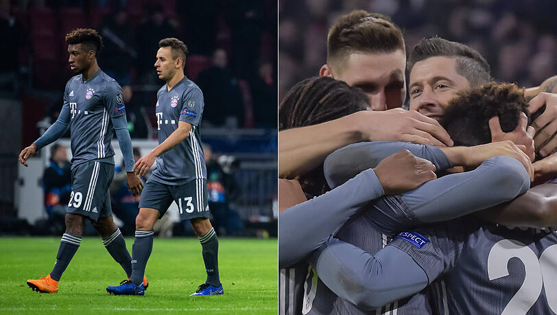 Riesiger Jubel und trotzdem Frust: Das 3:3 der Bayern war eine emotionale Achterbahnfahrt. Riesiger Jubel und trotzdem Frust: Das 3:3 der Bayern war eine emotionale Achterbahnfahrt.
