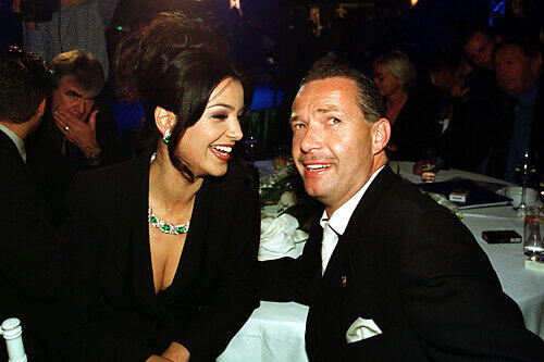 Verona Pooth mit dem Promi-Juwelier Fred Wallner.