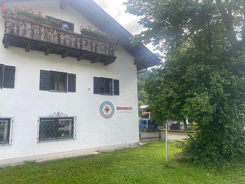 Die Garmischer Bergwacht: Hier verbrachten die Dahlmeier-Angehörigen die letzten beiden Tage. Die Garmischer Bergwacht: Hier verbrachten die Dahlmeier-Angehörigen die letzten beiden Tage.