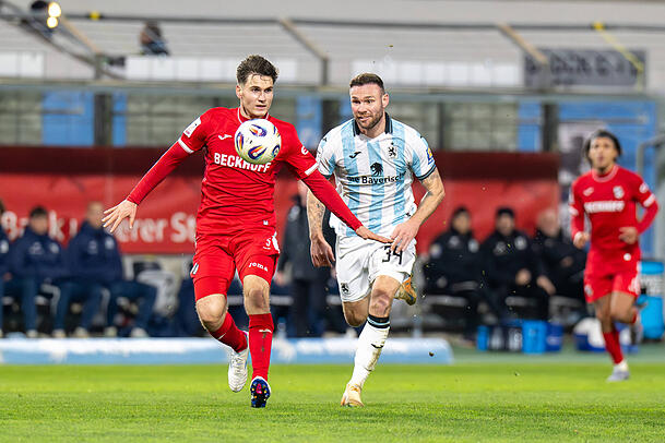 Gegen den SC Verl harmlos: Patrick Hobsch.