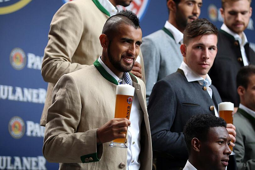 Vor allem FC Bayern Neuzugang Arturo Vidal stand im Fokus.