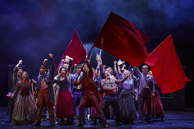 Das Musical &bdquo;&bdquo;Les Mis&eacute;rables&ldquo; bleibt mit 12 Vorstellungen im Spielplan.