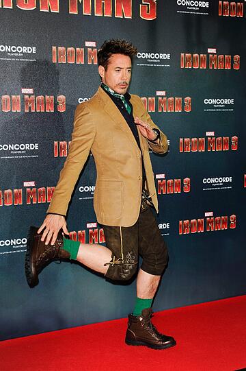 Die Bilder vom Fototermin zu "Iron Man 3" im Bayerischen Hof.
