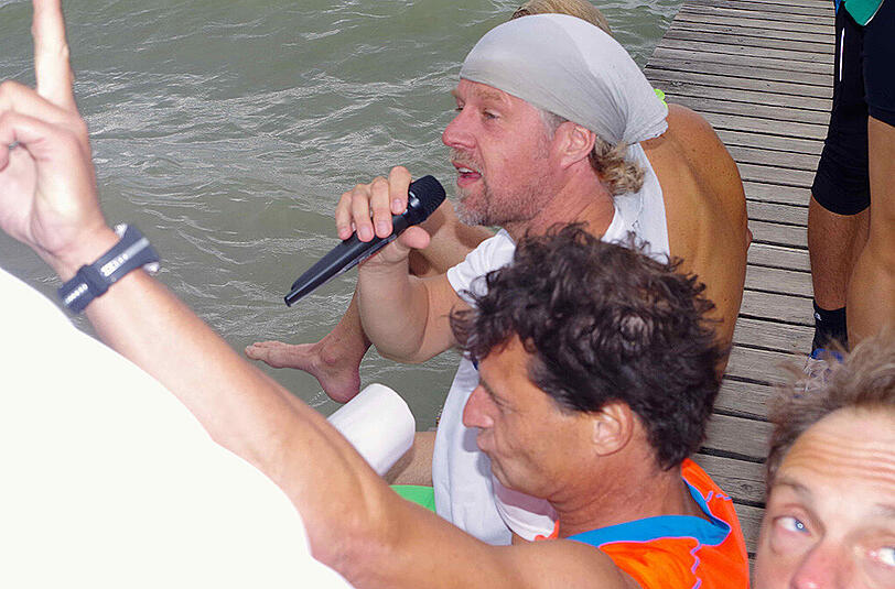 Der Bayerische Eisenmann 2015: Ein rundum gelungener Triathlon am stürmischen Starnberger See.