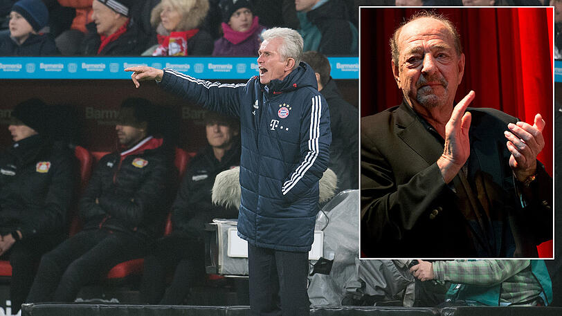 Wenn er den Auftrag bekommen würde, würde Ralph Siegel (r.) ein Lied für Bayern-Trainer Jupp Heynckes schreiben.