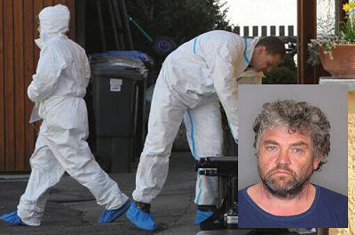 Die Spuren sind ausgewertet - was fehlt ist ein Geständnis des Verdächtigen. Dieses Foto (kleines Bild) von Thomas S. hat die Polizei veröffentlicht und sucht damit nach möglichen Zeugen des Doppelmordes von Krailling.