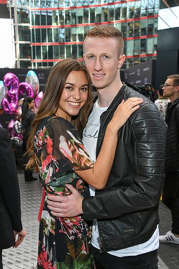 Katharina Llambi mit Freund Felix Wichert