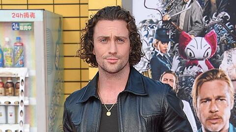 Aaron Taylor-Johnson gibt einen Vorgeschmack auf "Kraven the Hunter".