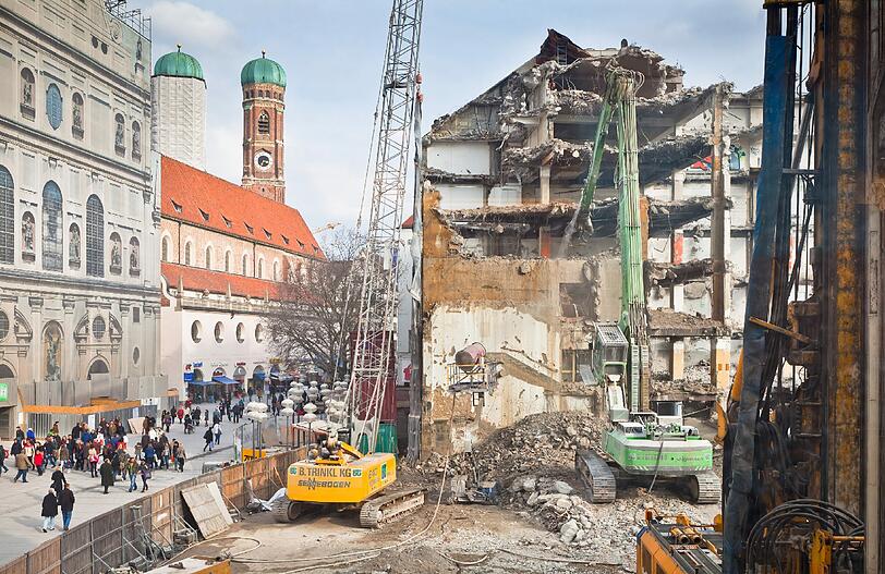 Aktuelle Bilder von den Umbauarbeiten.