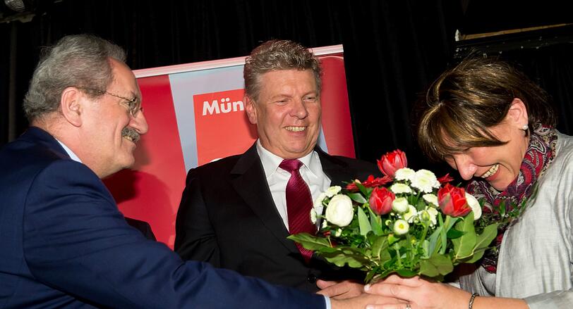 Die SPD feiert am Oberanger den Strahlenden Sieger! Die Bilder!