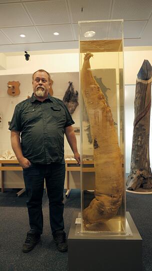 Der Isländer Hjörtur Gísli Sigurdsson ist Direktor des Phallus-Museums in Reykjavik.