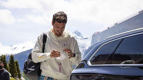 Auch Mats Hummels ist wieder im Kreise der deutschen Fußball-Nationalmannschaft dabei.
