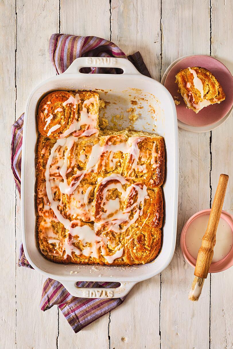 Wem Zimtschnecken zu langweilig sind, der probiert einmal die Marzipanschnecken von Theresa Haubs aus. Wem Zimtschnecken zu langweilig sind, der probiert einmal die Marzipanschnecken von Theresa Haubs aus.