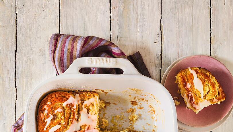 Wem Zimtschnecken zu langweilig sind, der probiert einmal die Marzipanschnecken von Theresa Haubs aus. Wem Zimtschnecken zu langweilig sind, der probiert einmal die Marzipanschnecken von Theresa Haubs aus.