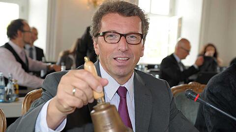 Nicht unbedingt ein Mann der leisen Töne: Georg Schmid im Jahr 2011 während einer Tagung der CSU-Fraktion auf Kloster Banz.