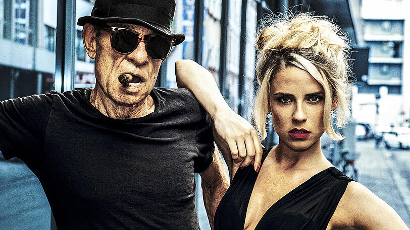 Die Glaubwürdigkeit eines Straßenköters: Regisseur Klaus Lemke und Judith Jelena Paus, Hauptdarstellerin seines neuesten Films "Making Judith".
