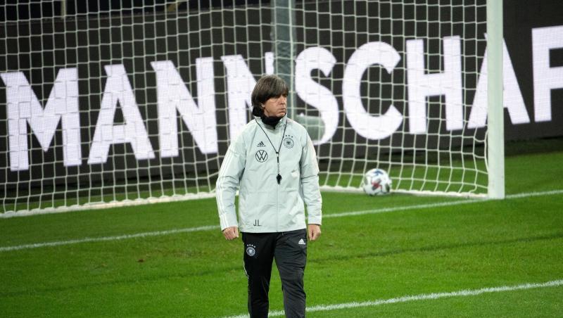Bundestrainer Joachim Löw versammelt die Nationalmannschaft in Leipzig um sich - und bereitet sich dort auf die Partien gegen die Ukraine, Spanien und Tschechien vor.