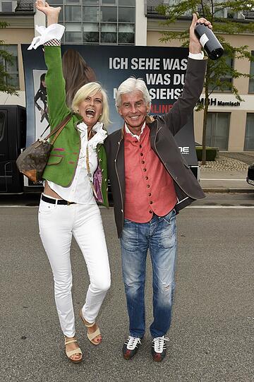 Frederic Meisner und Frau Yvonne