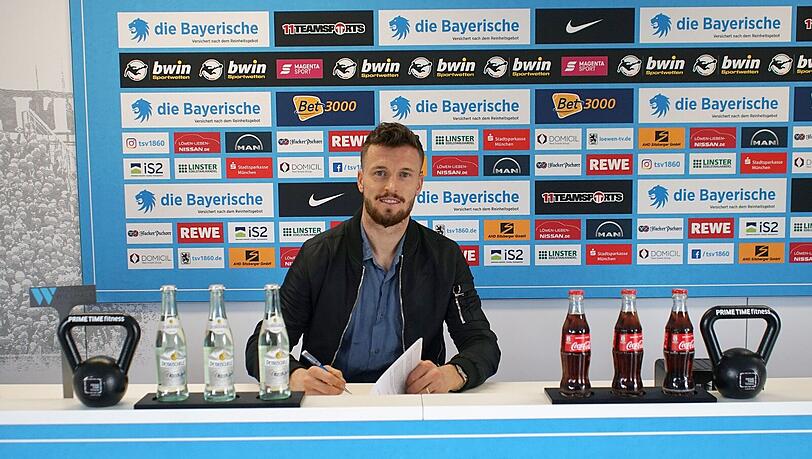 Quirin Moll läuft seit 2018 für den TSV 1860 auf.