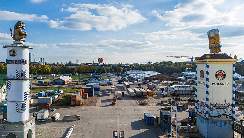 Beim Abbau der diesjährigen Wiesn kam es zum Missverständnis zwischen einem Künstler und einem Spediteur. Der Beginn eines skurrilen Wiesn-Rätsels: Seither ist ein 250-Liter-Brunnen spurlos verschwunden.