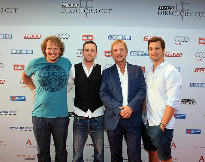Die Regisseure beim TELE 5 Director&rsquo;s Cut Talk.