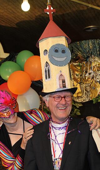 Der Landesbischof der Evangelischen Kirche Bayern, Heinrich Bedford-Strohm, und seine Frau Deborah