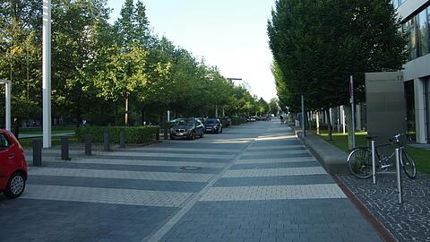Vorbild für die Pläne ist die stark verkehrsberuhigte Oskar-Schlemmer-Straße.