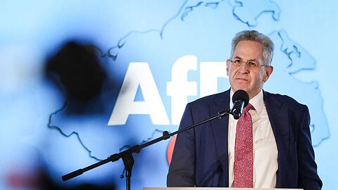 Der fr&uuml;here Pr&auml;sident des Bundesamtes f&uuml;r Verfassungsschutz, Hans-Georg Maa&szlig;en, hat als Redner bei etlichen AfD-Veranstaltungen gesprochen. (Archivbild)