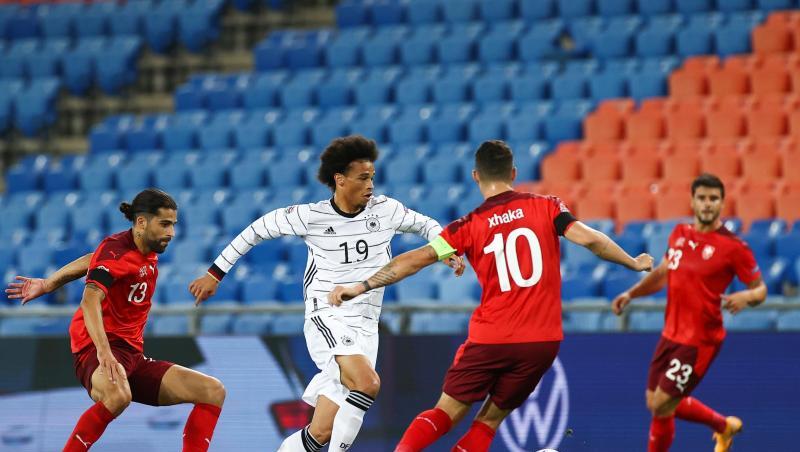 Die deutsche Nationalmannschaft um Leroy Sané muss weiter auf einen Sieg in der Nations League warten.