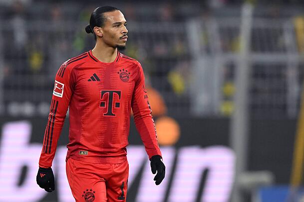 Seine Zukunft bei Bayern steht in den Sternen: Leroy Sané (Archivbild). Seine Zukunft bei Bayern steht in den Sternen: Leroy Sané (Archivbild).
