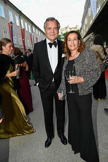 Baron Nils Maydell und Karin Holler
