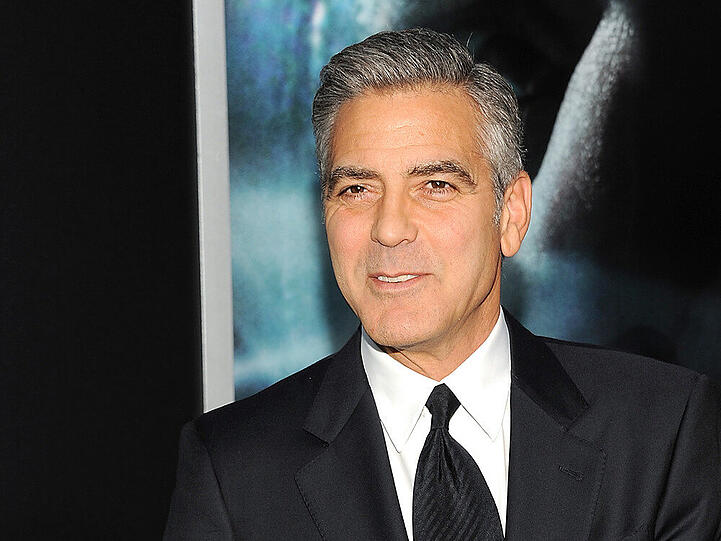 George Clooney bei der Premiere seines Films "Gravtity"