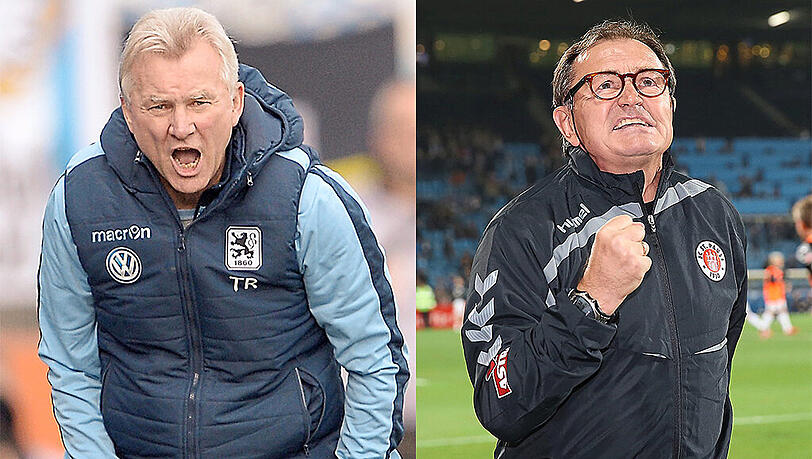 Löwen-Trainer Benno Möhlmann schätzt seinen Gegenüber beim FC St. Pauli, Ewald Lienen, sehr. Löwen-Trainer Benno Möhlmann schätzt seinen Gegenüber beim FC St. Pauli, Ewald Lienen, sehr.