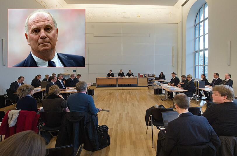 In diesem Saal startet am 10. März der Prozess gegen Uli Hoeneß.
