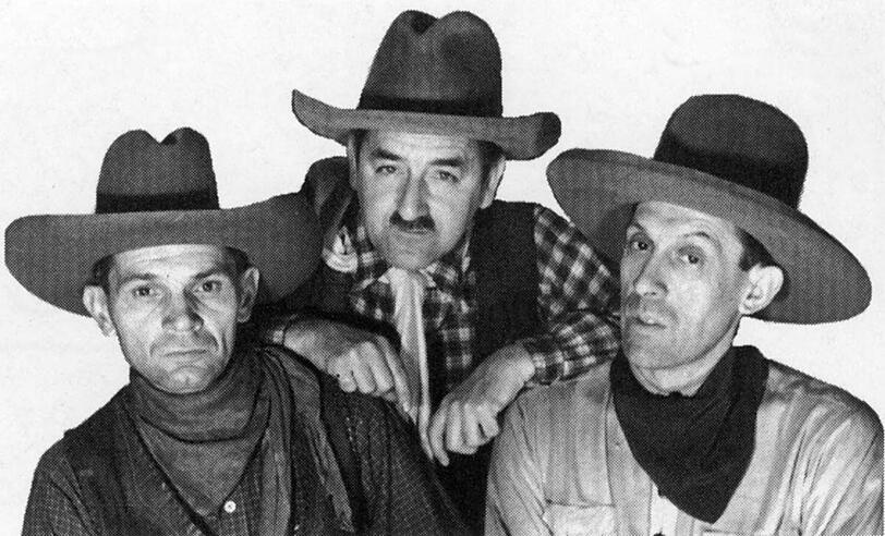 Sie gründeten 1913 den Cowboy-Club - weil sie solche Sehnsucht nach den USA hatten: Fred Sommer, Hermann Sommer und Martin Fromberger.