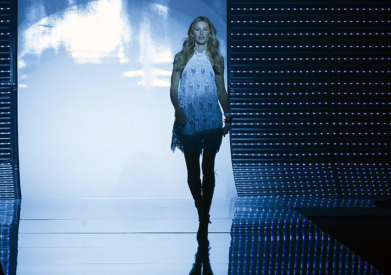 Gisele Bündchen bei der Sao Paolo Fashion Week in Brasilien. Die Bilder ihres letzten Laufstegjobs.