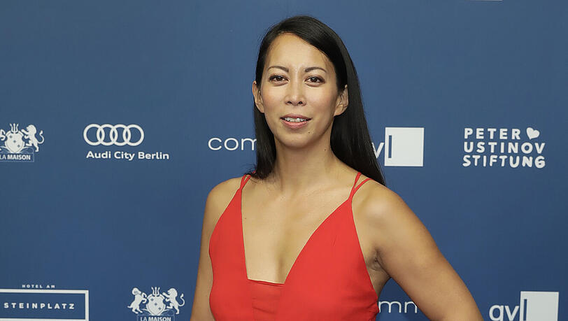 Schauspielerin Minh-Khai Phan-Thi beim Deutschen Schauspielerpreis 2017.